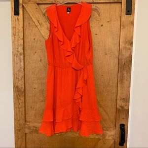 Orange Anthropologie Dress